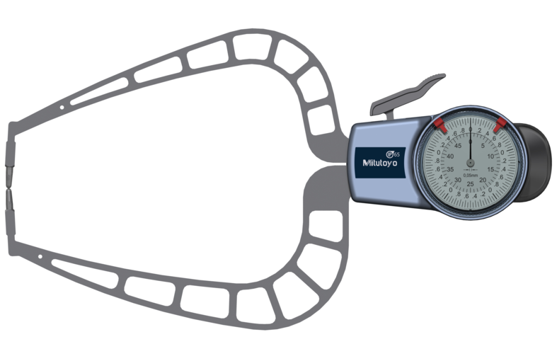 Mitutoyo Tapintókaros mérőóra Ø2 mm keményfém gömb tapintóval, külső méréshez, IP65, 0-50 mm, 0.05 mm (209-911) termék fő termékképe