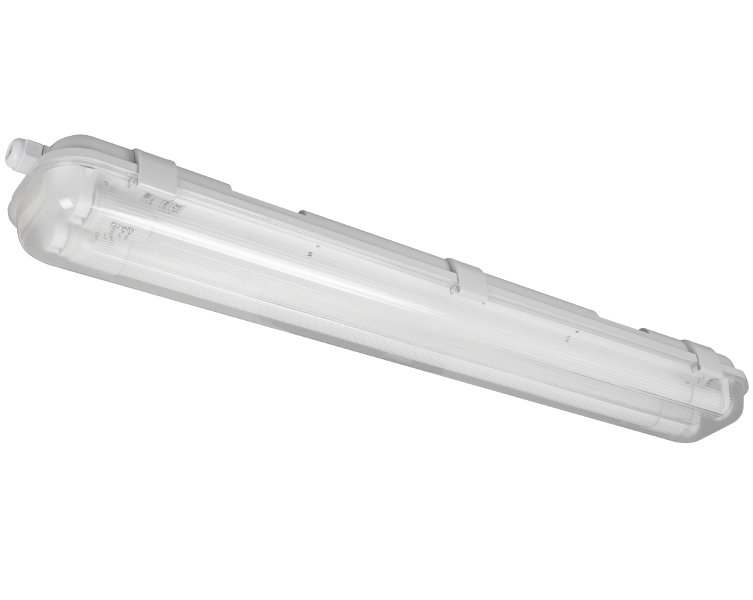 Elmark LED fénycsöves lámpatest, szürke, 670x131 mm, 1600 lm, 6500 K, 2x10 W termék fő termékképe