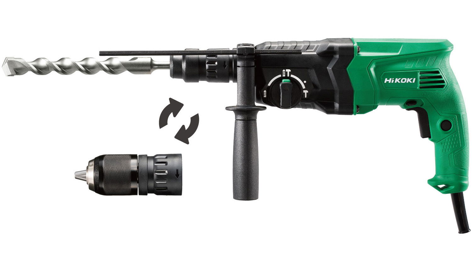 HiKoki DH24PMHWSZ SDS-plus fúró-vésőkalapács termék fő termékképe