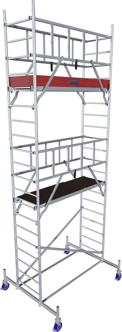 Krause ProTec alumínium gurulóállvány, munkamagasság: 6.3 m termék fő termékképe