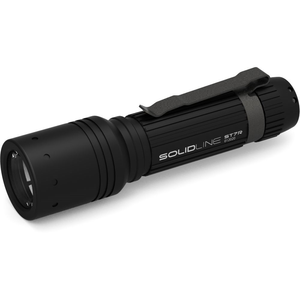 Solidline ST7R fémházas, tölthető LED lámpa, fókusz, 1 x 18650 Li-ion, 1000/250/30 lm (bliszteres) termék fő termékképe